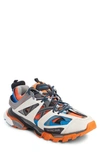 Balenciaga Multicoloured Track Trainers In Gray Orange White