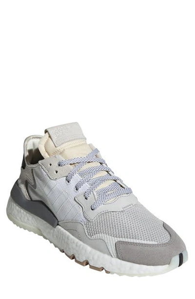 Adidas Originals Nite Jogger Suede And Rubber In White