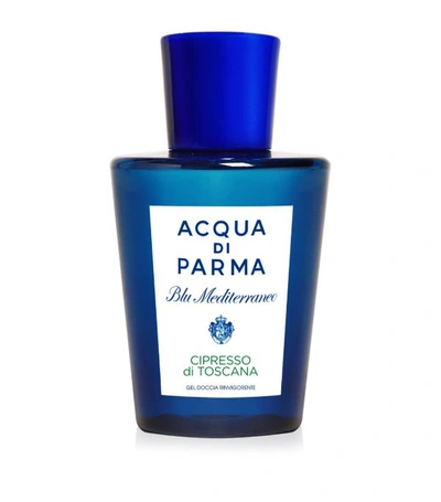 Acqua Di Parma Blu Mediterraneo Cipresso Di Toscana Reinvigorating Shower Gel (200ml) In Multi