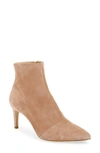 Rag & Bone Beha Suede Zip-up Booties In Nude Suede