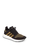 Adidas Originals Swift Run Sneaker In Core Black/ Ash Pearl