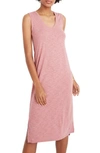 madewell jersey tank dress In Heather Berry INV-79322