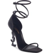 SAINT LAURENT OPYUM ANKLE WRAP SANDAL,578927F14VV