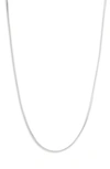 Argento Vivo Tuscany Sterling Chain Necklace In Silver