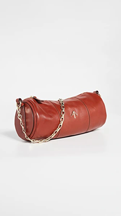 Manu Atelier Cylinder Shoulder Bag Redbole