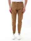 DSQUARED2 CHINO TROUSERS BEIGE,10959228