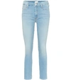 MOTHER THE LOOKER CROPPED SKINNY JEANS,P00380559