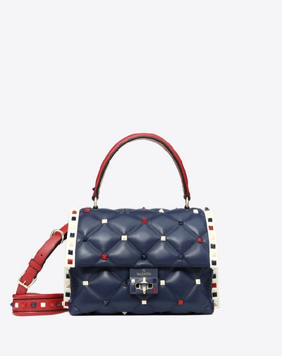 Valentino Garavani Medium Multicolor Candystud Top-handle Bag