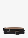 Alexander Mcqueen Double-wrap Studded Belt In Black