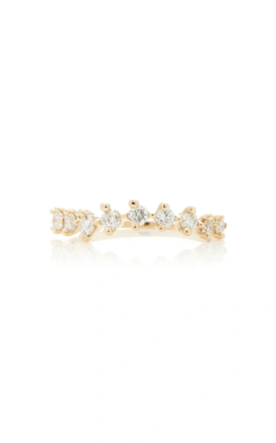 Sophie Ratner 14k Gold Diamond Ring