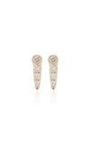 SOPHIE RATNER 14K GOLD DIAMOND EARRINGS,730668