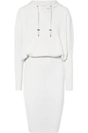 TOM FORD Hooded ribbed cashmere-blend dress