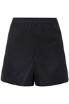 HELMUT LANG COATED COTTON-TWILL SHORTS