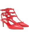 VALENTINO GARAVANI Valentino Garavani Rockstud leather pumps,P00396836