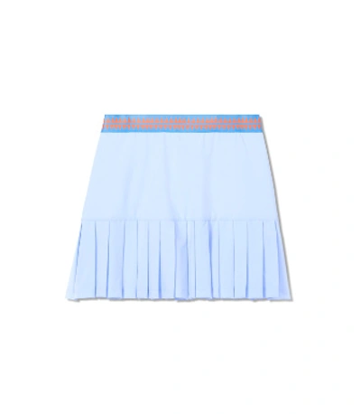 Tory Sport Pleated-hem Tennis Skirt In Ice Floe