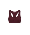 Tory Sport Seamless Racerback Bra In Winetasting