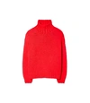 Tory Sport Hand-knit Sweater In Red