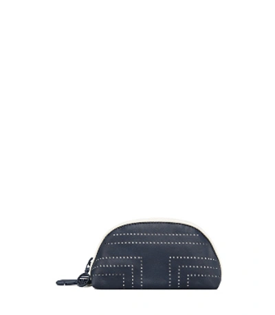 Tory Sport Perforated-t Small Case In Navy Blue