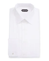 TOM FORD MEN'S PLISSE FORMAL DRESS SHIRT,PROD221760199