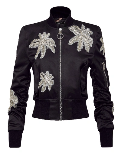 Philipp Plein Jacket Aloha Plein In Black