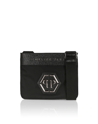 Philipp Plein Cross Body Statement In Black