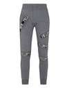 Philipp Plein Jogging Trousers  Tm In Grey