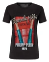Philipp Plein T-shirt Round Neck Ss Pp1978 In Black