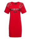 Philipp Plein Short Dress Pp1978 In Red