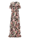 PHILIPP PLEIN LONG DRESS FLOWERS