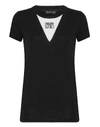 Philipp Plein T-shirt Round Neck Ss Original In Black
