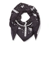 PHILIPP PLEIN SQUARE SCARF