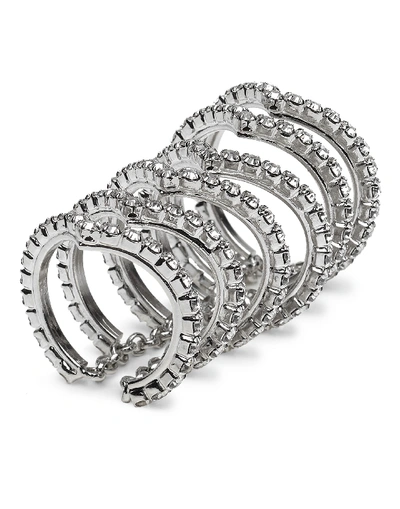 Philipp Plein Ring-in Stock-nickel