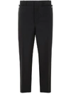 BURBERRY WOOL AND MOHAIR TROUSERS,10959633