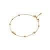 Georg Jensen 18k Yellow Gold Moonlight Grapes Polished Ball Link Bracelet In Gold