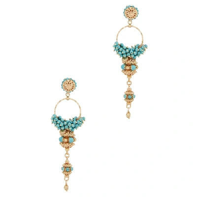 Soru Jewellery Elena Gold-plated Drop Earrings