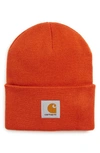 Carhartt Watch Hat - Orange In Persimmon