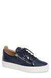 Giuseppe Zanotti Low-top Sneaker In Space Blue