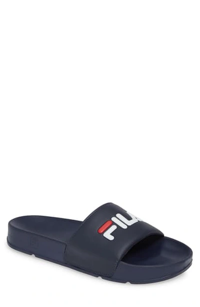 Fila Sport Slide In Navy/ White/ Red