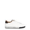DOLCE & GABBANA ROMA WHITE LEATHER SNEAKERS,3016256