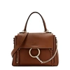 CHLOÉ Faye Day small leather shoulder bag