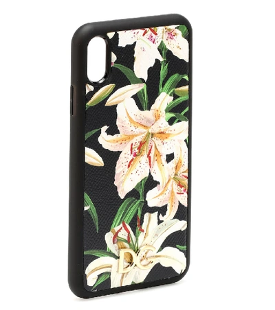 Dolce & Gabbana Floral Print Iphone Xs Max Case In Multicolour