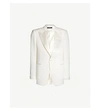 TOM FORD SHELTON-FIT WOOL AND MOHAIR-BLEND TUXEDO JACKET