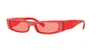 ALAIN MIKLI ALAIN MIKLI WOMAN  A05039B -  FRAME COLOR: RED, LENS COLOR: PINK, SIZE 54-18/140,8053672899078