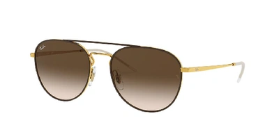 Ray Ban Ray In Brown Gradient