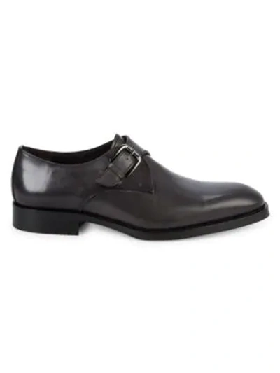 To Boot New York Woods Monk Strap Dress Shoes In Grey