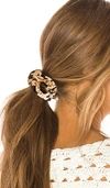 8 OTHER REASONS 8 OTHER REASONS CHEETAH SCRUNCHIE SET IN BROWN.,8OTH-WA20