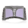 MAE CASSIDY Zeenat Clutch Silk Moonstone Lilac