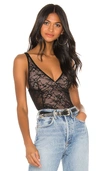 ALIX ALIX NYC CLASSON BODYSUIT IN BLACK.,AXLR-WS118