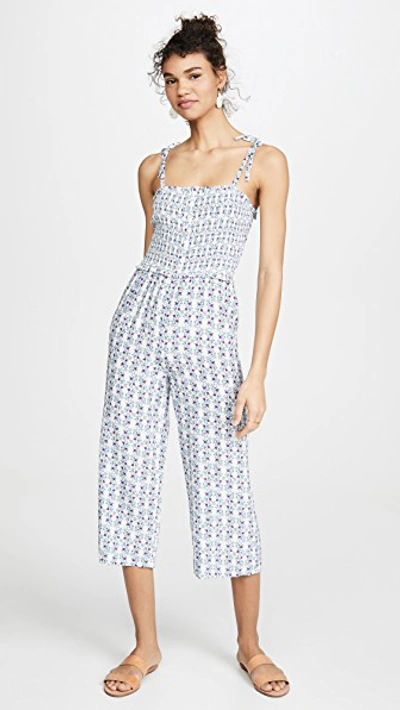 Paloma Blue Pearl Jumpsuit In Primrose Blue