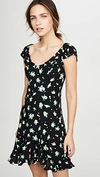 FREE PEOPLE LIKE A LADY PRINTED MINI DRESS
